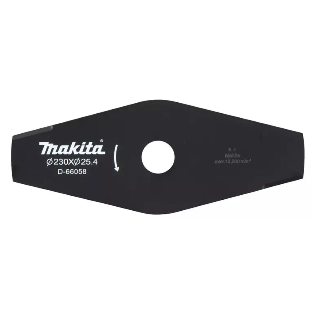 Нож для газонокосилки Makita 2 зуба 23 см (D-66058)