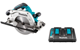 Набор: аккумуляторная дисковая пила Makita DHS900Z без АКБ + зарядное устройство Makita 630876-7
