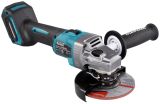 Аккумуляторная угловая шлифмашина Makita GA005GU201, 40 В, 125 мм, 8500 об/мин, с 2 АКБ 4 Ач и ЗУ, в кейсе MakPac