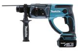 Аккумуляторный перфоратор Makita DHR202RF, 18 В, 1.9 Дж, 4000 уд/мин, с АКБ 3 Ач и ЗУ, в кейсе