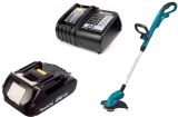 Набор: аккумуляторный триммер Makita DUR181Z + аккумулятор Makita 632A54-1 + зарядное устройство Makita 630570-1