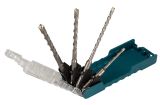 Набор буров для бетона Makita SDS-Plus, 5-10 мм, 4 шт., E-14249