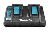 Набор: аккумуляторный пылесос Makita DVC157LZX3 + 2 аккумулятора Makita BL1850B (LXT 18В, 5Ач) + зарядное устройство Makita DC18RD быстрое двухпортовое (LXT 18В)