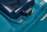 Аккумуляторный скарификатор-аэратор Makita, 40 В, 38 см, 50 л, 3200 об/мин, c 2 АКБ 4 Ач и ЗУ, UV001GM201