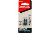 Бита Makita PH1, 25 мм, хвостовик 1/4", 2 шт. (B-63600)