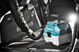 Набор: аккумуляторный пылесос Makita DVC750LZ, для сухой и влажной уборки + аккумулятор Makita BL1830B (LXT 18В, 3Ач) + зарядное устройство Makita DC18RC быстрое (LXT 18В)