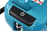 Набор Makita: аккумуляторный пылесос VC004GLZ01, 15 л, 1.8 м³/мин + аккумулятор BL4040, 40 В, 4 Ач + быстрое зарядное устройство DC40RA, PT992