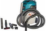 Электрический пылесос Makita VC2512L, для сухой и влажной уборки, класс пыли L