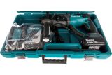 Аккумуляторный перфоратор Makita DHR202RF, 18 В, 1.9 Дж, 4000 уд/мин, с АКБ 3 Ач и ЗУ, в кейсе
