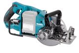 Набор Makita: 2 aккумуляторные дисковые пилы RS001GZ, 185 мм, 6400 об/мин + аккумулятор BL4040, 40 В, 4 Ач + быстрое зарядное устройство DC40RA, PT989