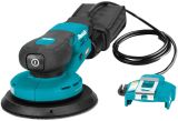 Аккумуляторная эксцентриковая шлифмашина Makita BO004CGZ, 40 В, 150 мм, 10000 кол/мин, с выносной батареей, без АКБ и ЗУ