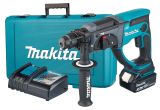 Аккумуляторный перфоратор Makita DHR202RF, 18 В, 1.9 Дж, 4000 уд/мин, с АКБ 3 Ач и ЗУ, в кейсе