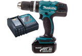 Аккумуляторная ударная дрель-шуруповерт Makita DHP453RFX8