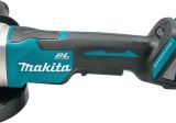 Аккумуляторная угловая шлифмашина Makita, 18 В, 125 мм, 8500 об/мин, с 2 АКБ 4 Ач и ЗУ, в кейсе, DGA508RME