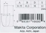 Фреза фигирейная вертикальная Makita 4R 31.8х41, 28х12х38х2Т, D-11863