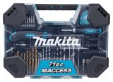 Набор ручного инструмента и оснастки Makita MACCESS E-22589, 71 шт., в кейсe