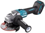 Аккумуляторная угловая шлифмашина Makita GA005GM201, 40 В, 125 мм, 8500 об/мин, с 2 АКБ 4 Ач и ЗУ, в кейсе