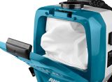 Набор: аккумуляторный ранцевый пылесос Makita DVC265ZXU + 2 аккумулятора Makita BL1850B (LXT 18В, 5Ач) + зарядное устройство Makita DC18RD быстрое двухпортовое (LXT 18В)