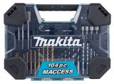 Набор ручного инструмента и оснастки Makita MACCESS E-22604, 104 шт., в кейсe