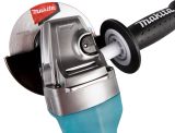 Аккумуляторная угловая шлифмашина Makita GA013GU201, 40 В, 125 мм, 8500 об/мин, с 2 АКБ 4 Ач и ЗУ, в кейсе MakPac