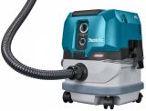 Набор Makita: аккумуляторный пылесос VC001GLZ, 8 л, 3.2 м³/мин + аккумулятор BL4040, 40 В, 4 Ач + быстрое зарядное устройство DC40RA, PT990