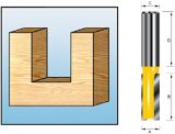 Фреза пазовая с 2 режущими кромками Makita "Эконом" 20x19x6x51x2T, D-67789