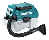 Набор: аккумуляторный пылесос Makita DVC750LZ, для сухой и влажной уборки + аккумулятор Makita BL1830B (LXT 18В, 3Ач) + зарядное устройство Makita DC18RC быстрое (LXT 18В)