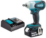 Аккумуляторный ударный гайковерт Makita DTW251, 18 В, 230 Нм, 3200 уд/мин, с АКБ 3 Ач и ЗУ (DTW251P1Z)