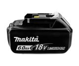Аккумулятор Makita BL1860B, Li-Ion, 18 В, 6 Ач, 1 шт. (197422-4)