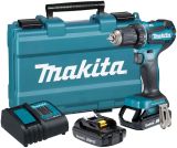 Аккумуляторная дрель-шуруповерт Makita DDF485SYE, 18 В, 1900 об/мин, с 2 АКБ 1.5 Ач и ЗУ, в кейсе MakPac