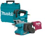 Набор электроинструмента Makita: ленточная шлифмашина 9911 + лобзик JV0600K (ACSET-57)
