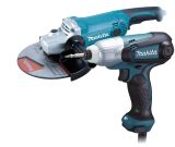 Набор электроинструмента Makita: угловая шлифмашина GA9050 + ударный шуруповерт TD0101F (ACSET-53)