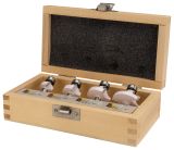 Фреза Makita кромочная 4 шт., 38.1х19х62 мм, (D-53534)