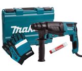 Набор Makita: перфоратор Makita HR2630, 800 Вт, 2.4 Дж, 4600 уд/мин + перчатки "Механик" PGH-160350-XL + смазка для буров 196804-7, PT1051