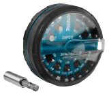 Набор бит Makita, 28 шт, с магнитным держателем, B-28911