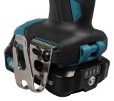 Аккумуляторный ударный гайковерт Makita TW160DWAE, 12 В, 160 Нм, 3600 уд/мин, с 2 АКБ 2 Ач и ЗУ, в кейсе