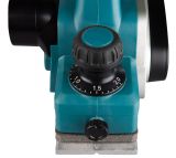 Аккумуляторный рубанок Makita DKP180RFE, 18 В, 15000 об/мин, 82 мм, с 2 АКБ 3 Ач и ЗУ, в кейсе