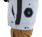 Аккумуляторная куртка Makita с охлаждением LXT Casual, 14.4В/18В, 2XL, без АКБ и З/У, DFJ212ZL