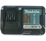 Набор: аккумуляторный пылесос Makita CL121DZ + аккумулятор Makita BL1021B (CXT 12В, 2 Ач) + зарядное устройство  Makita DC10WD (Li-Ion CXT, 10,8-12В)