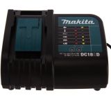 Зарядное устройство Makita DC18SD, для Ni-MH/Li-Ion АКБ, 7.2-18 В, 2.6 А, 197006-8