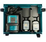 Набор Makita PSK MKP1SY182: 2 АКБ BL1815N, Li-Ion, 18 В, 1.5 Ач и зарядное устройство DC18SD, 7.2-18 В, 2.6 А, в кейсе MakPac, 197143-8