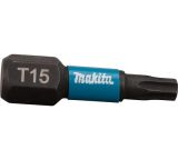 Бита Makita T15, 25 мм, хвостовик 1/4", 2 шт. (B-63666)