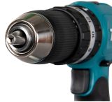 Аккумуляторная ударная дрель-шуруповерт Makita DHP453ZJ, 18 В, 1300 об/мин, 6000 уд/мин, без АКБ и ЗУ, в кейсе