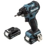 Аккумуляторная дрель-шуруповерт Makita DF032DWAE, 10.8 В/12 В, 1500 об/мин, с 2 АКБ 2 Ач и ЗУ, в кейсе