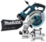 Аккумуляторная торцовочная пила маятникового типа Makita LXT 18В 165 мм 5 000 об/мин без акб и з/у, DLS600Z