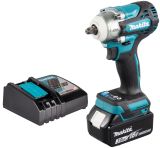 Аккумуляторный ударный гайковерт Makita DTW302, 18 В, 300 Нм, 4000 уд/мин, с АКБ 3 Ач и ЗУ (DTW302P1Z)