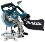 Аккумуляторная торцовочная пила маятникового типа Makita LXT 18В 165 мм 5 000 об/мин без акб и з/у, DLS600Z