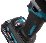 Аккумуляторный гайковерт Makita TW001GM201, 40 В, 2050 Нм, 2500 уд/мин, с 2 АКБ 4 Ач и ЗУ, в кейсе MakPac
