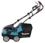 Аккумуляторный скарификатор-аэратор Makita UV001GM201, 40 В, 38 см, 50 л, с 2 АКБ 4 Ач и ЗУ