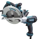 Набор электроинструмента Makita: циркулярная пила 5008MG + ударный шуруповерт TD0101F (ACSET-31)